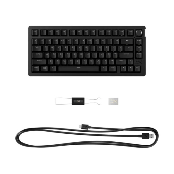კლავიატურა HYPERX Alloy Rise 75 (Black)