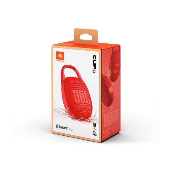 bluetooth speaker JBL Clip 5 (RD)