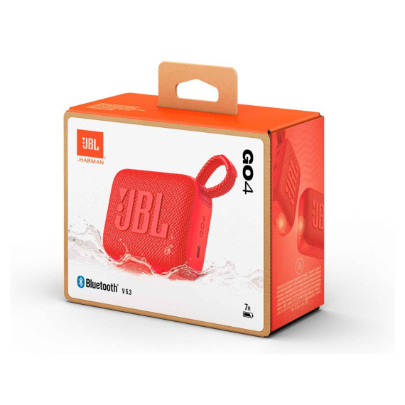 bluetooth speaker JBL GO 4 (RD)