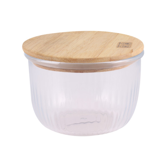 ჯამი LIMON 217559 GLASSES W/LID WOOD 470ML (907872)