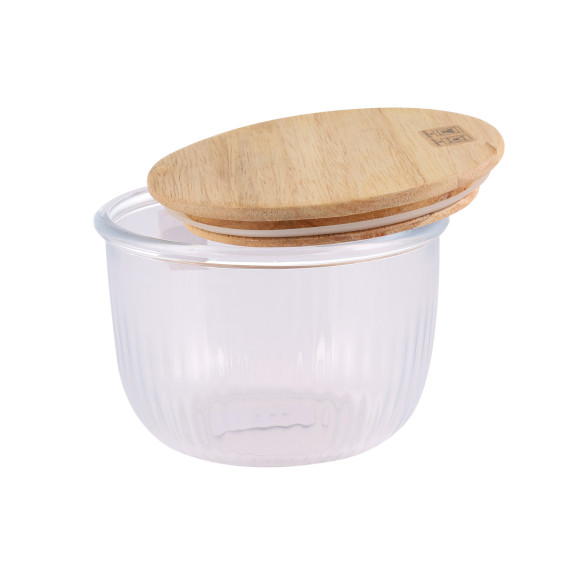 ჯამი LIMON 217559 GLASSES W/LID WOOD 470ML (907872)