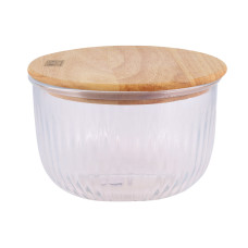ჯამი LIMON 217659 GLASSES W/LID WOOD 970ML (907865)