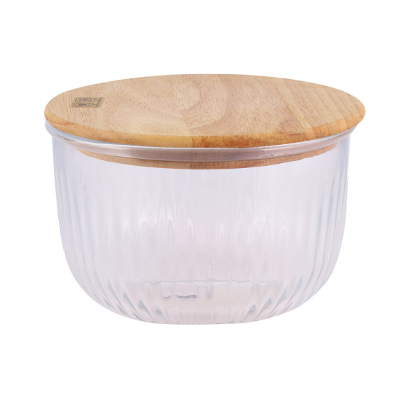 ჯამი LIMON 217659 GLASSES W/LID WOOD 970ML (907865)