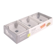 ჯამი LIMON 222500 GLASSES RECTAN.SMALL SET 6PC (908398)
