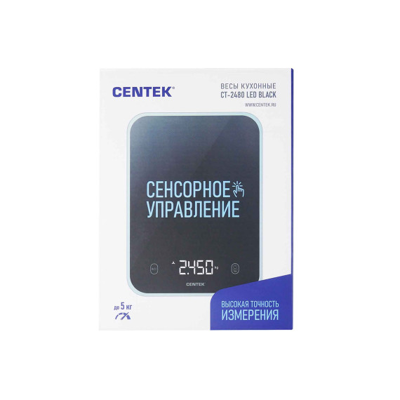სამზარეულოს სასწორი CENTEK CT-2480 BK