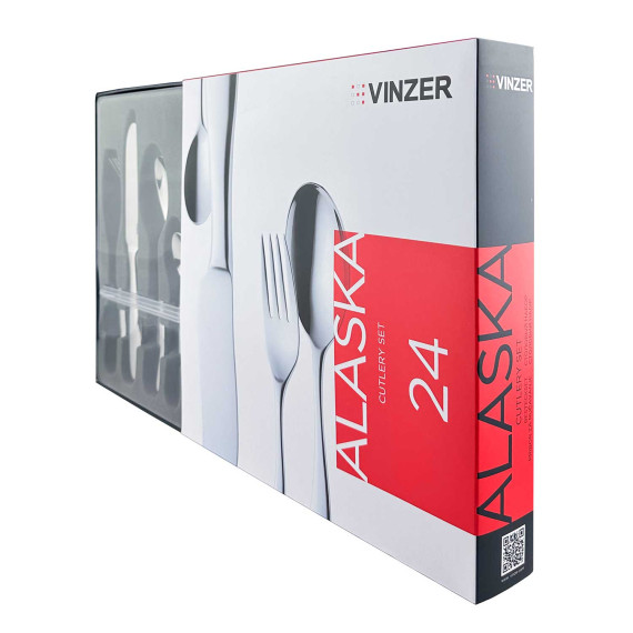набор столовых приборов VINZER 50106 ALSKA 24PC SET