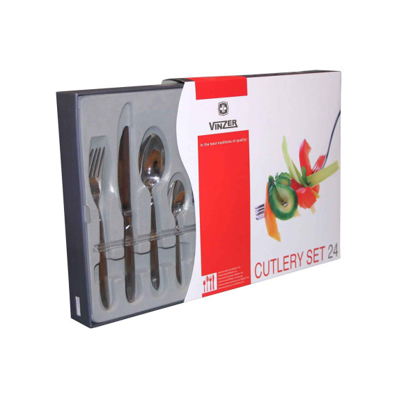 დანა-ჩანგლის ნაკრები VINZER 50101 NOCLUME 24PC SET