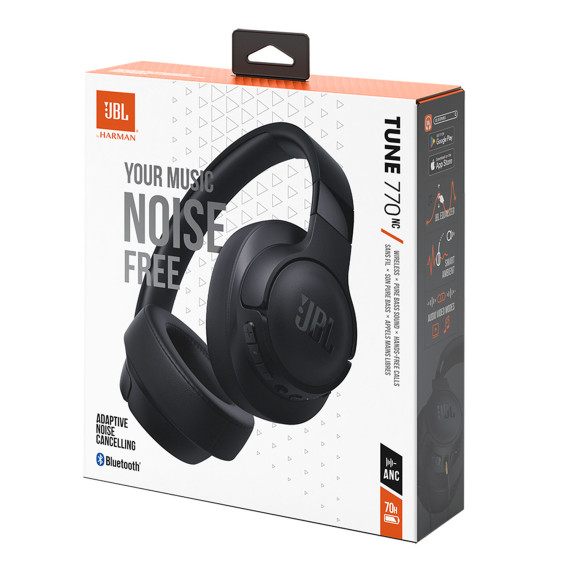 ყურსასმენები JBL TUNE T770 NC (BK)