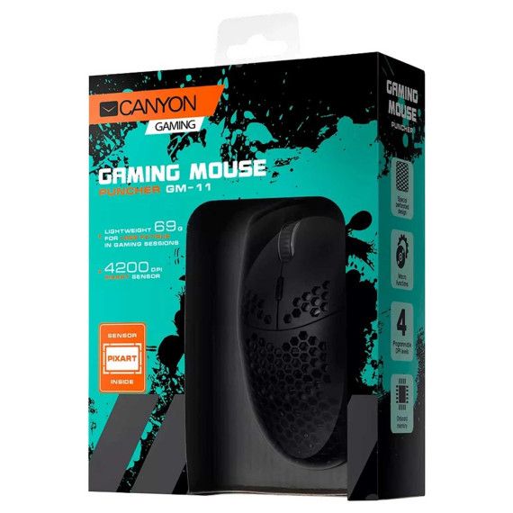 mouse CANYON Puncher GM-11 (Black)