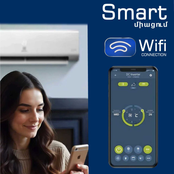 air conditioner ELECTROLUX Onix Super DC EACS/I-18HIX-BLACK/N8