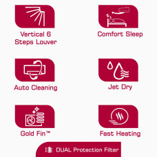air conditioner LG DUALCOOL I12CFH (T)