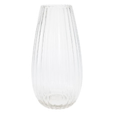 vases KOOPMAN VASE CLEAR GLASS 150XH300MM (044387)