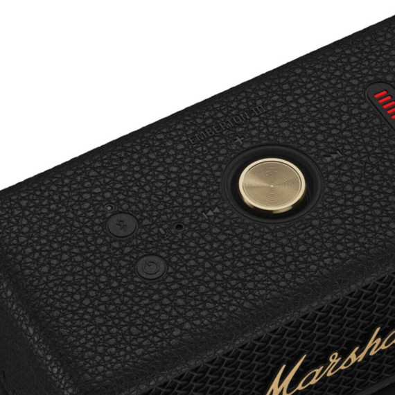 bluetooth დინამიკი MARSHALL Emberton III (Black & Brass)