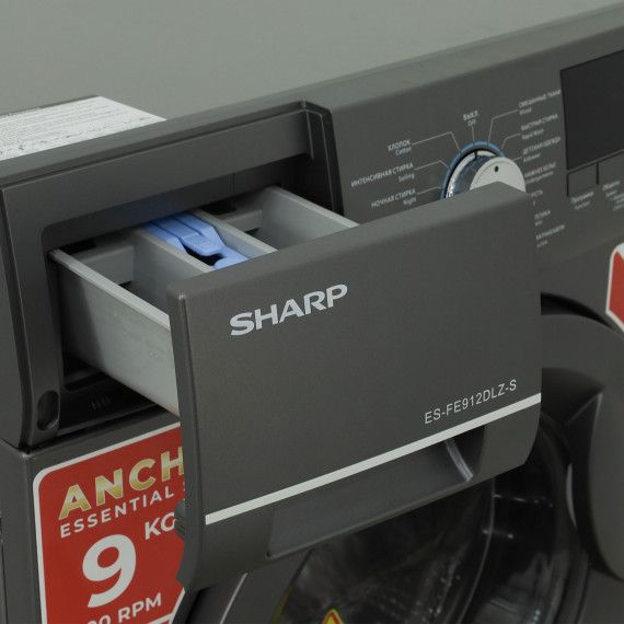 სარეცხი მანქანა SHARP ES-FE912DLZ-S