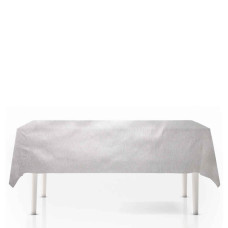 tablecloth KOOPMAN 140X240CM SILVER