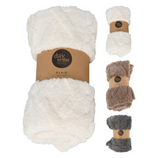 plaid KOOPMAN BLANKET KNOT DESIGN 150X125CM