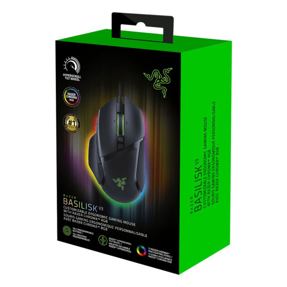 კომპიუტერული მაუსი RAZER Basilisk V3 (Black)