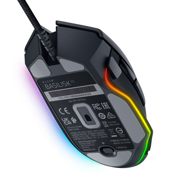 კომპიუტერული მაუსი RAZER Basilisk V3 (Black)