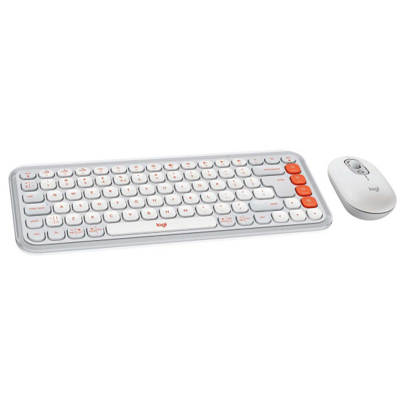 კლავიატურა LOGITECH POP Icon Combo (White)