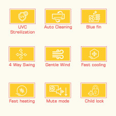 кондиционер BERG CRYSTAL SNOW BGAC/I-18 (T)