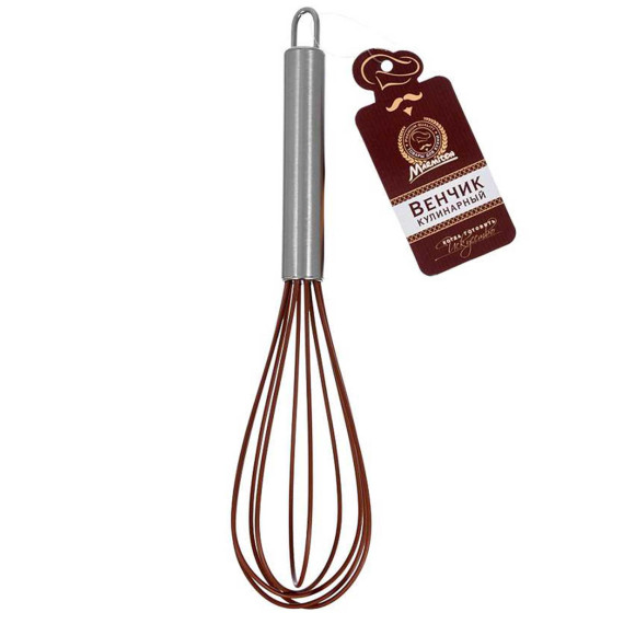 мешалки/венчики MARMITON 11155 SILICONE COLOR 25CM