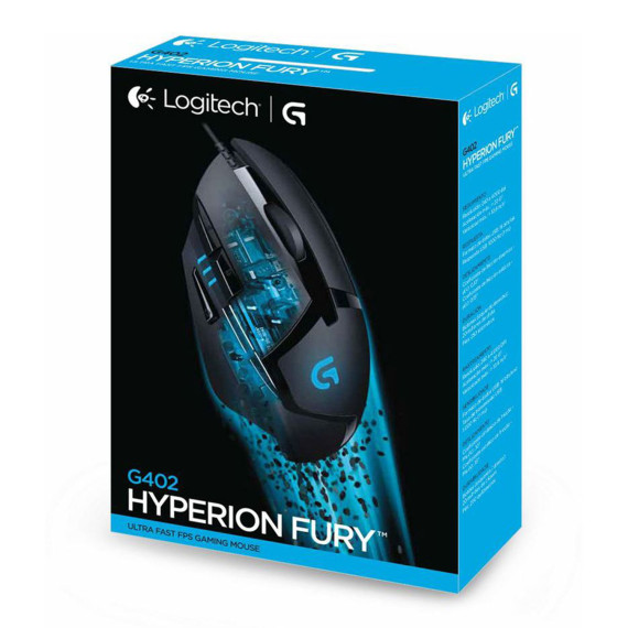 კომპიუტერული მაუსი LOGITECH G402 HYPERION FURY FPS GAMING