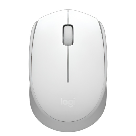 კომპიუტერული მაუსი LOGITECH M171 WIRELESS (White)