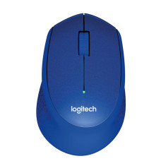 компьютерные мыши LOGITECH M330 SILENT PLUS WIRELESS (BLUE)