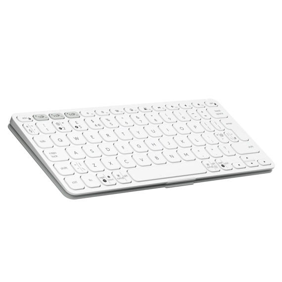 კლავიატურა LOGITECH Keys To Go 2 US/INTL (Pale/Grey)