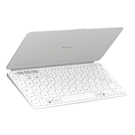 კლავიატურა LOGITECH Keys To Go 2 US/INTL (Pale/Grey)