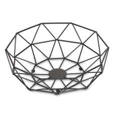 fruit basket NAVA 10-186-029 METAL BLACK MISTY 28CM