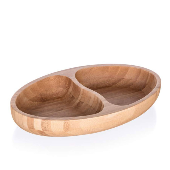 ხილის კალათა BANQUET 27051001 BAMBOO FOR DELICACIES 24CM