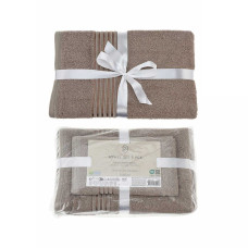набор полотенец KOOPMAN 3 PCS TAUPE CLR