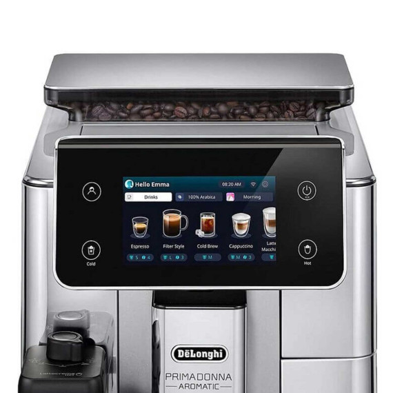 ყავის მანქანა DELONGHI PRIMADONNA AROMATIC  ECAM630.55.SSM