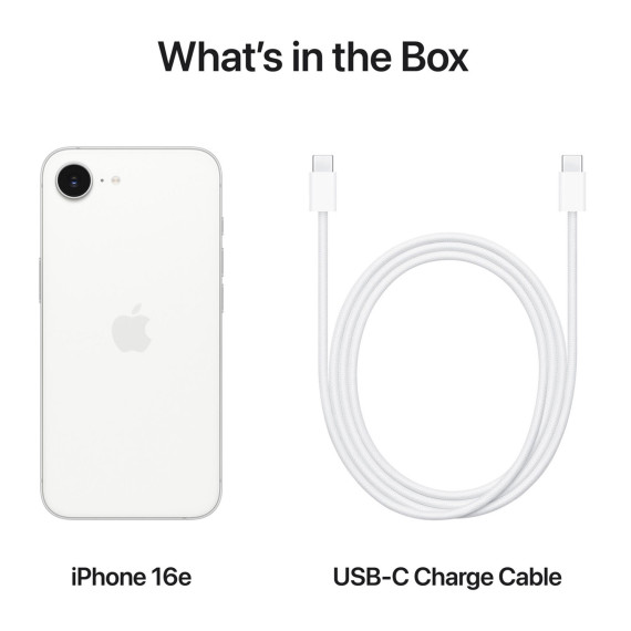 смартфон APPLE iPhone 16e 128GB (White) (A3409)