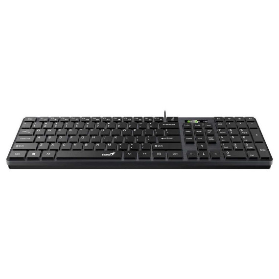 კლავიატურა GENIUS SLIMSTAR C126 USB (BK)