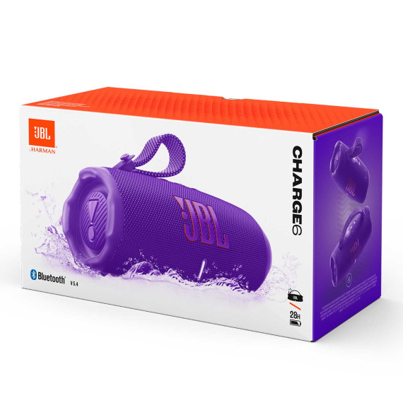bluetooth დინამიკი JBL Charge 6 (Purple)