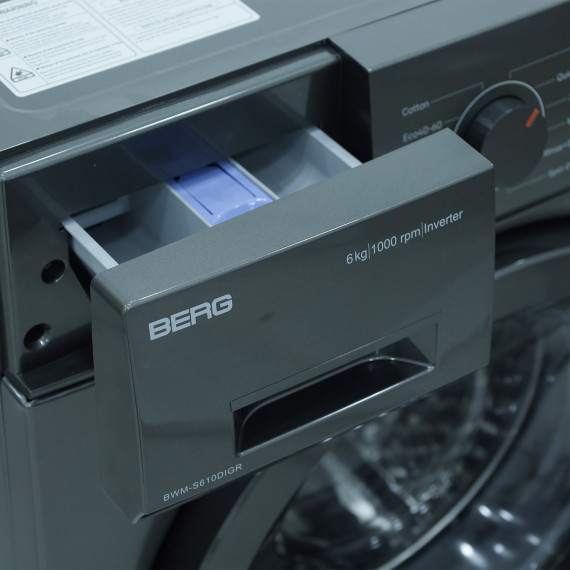 სარეცხი მანქანა BERG BWM-S610DIGR