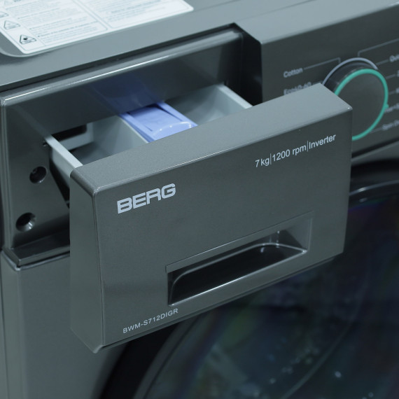 სარეცხი მანქანა BERG BWM-S712DIGR