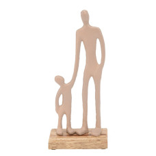 декоративные акссесуары KOOPMAN STATUE MAN AND CHILD 24CM (132299)