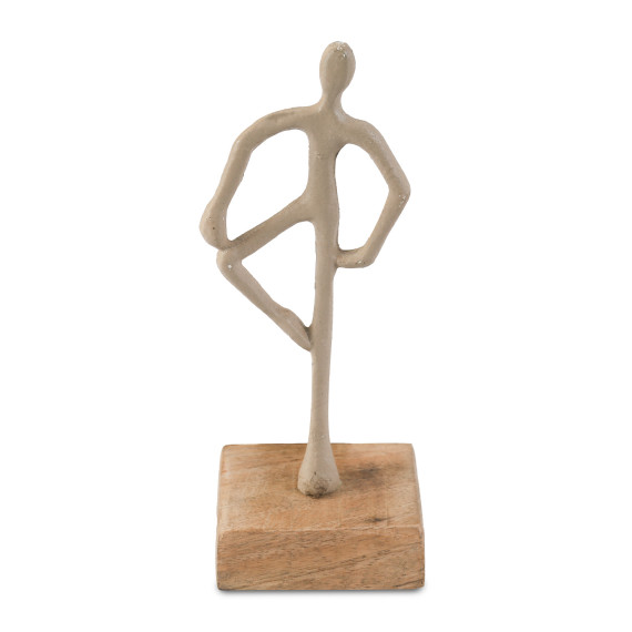 декоративные акссесуары KOOPMAN STATUE 21CM 3ASS TAUPE (F7) (131018)