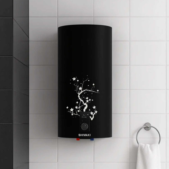 ელექტრო წყლის გამაცხელებელი SHIVAKI SHD WH 2.0 100 BLACK (МОКРЫЙ АСФАЛЬТ)