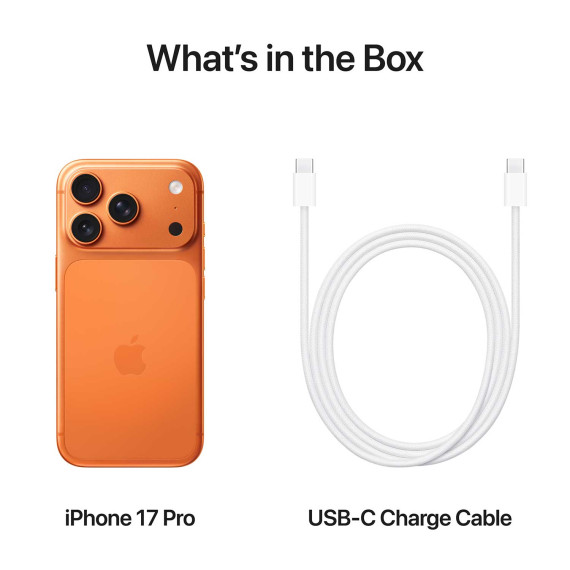 სმარტფონი APPLE iPhone 17 Pro 512GB (Cosmic Orange) (A3523)
