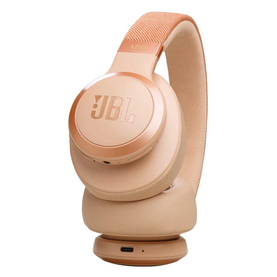 ყურსასმენები JBL LIVE 770 NC (BEIGE)