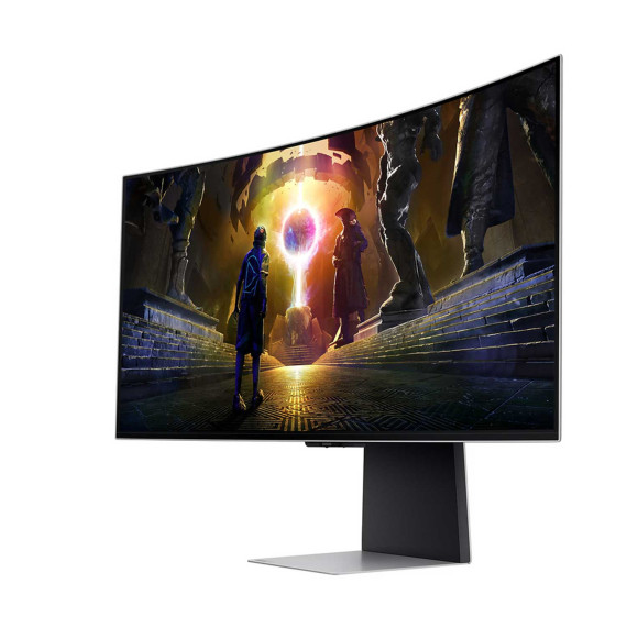 მონიტორი SAMSUNG Odyssey OLED G8 34 UWQHD Curved 175Hz LS34DG852SIXCI