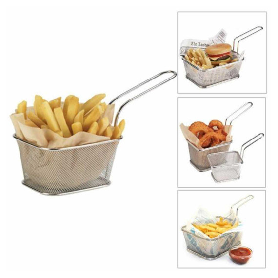 ხილის კალათა KOOPMAN 404000150 BASKET CHROMED METAL