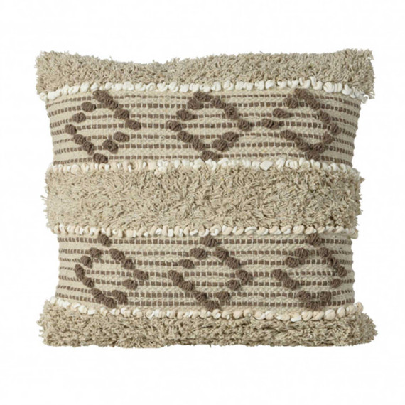 ბალიში KOOPMAN 45X45CM COTTON GREY (374224)