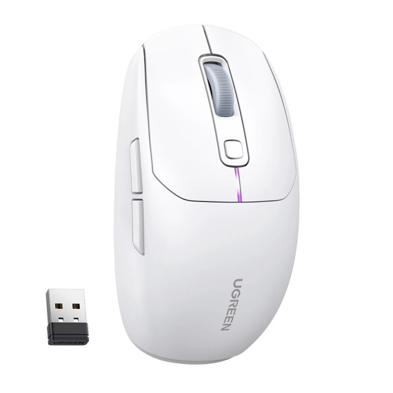 mouse UGREEN MU103 WL (White)