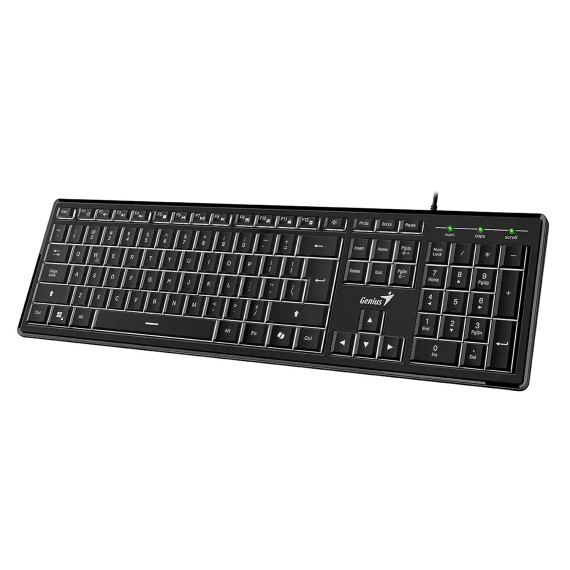 კლავიატურა GENIUS SLIMSTAR 820 BK