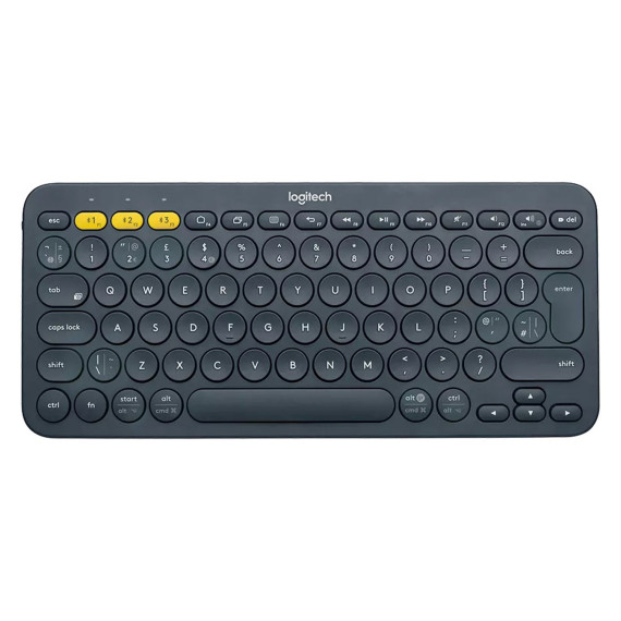 клавиатура LOGITECH K380 MULTI-DEVICE BLUETOOTH (DARK GREY)